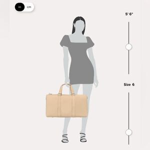 Stoney Clover Lane Sand Classic Duffle Bag weekend tote brand new in bag